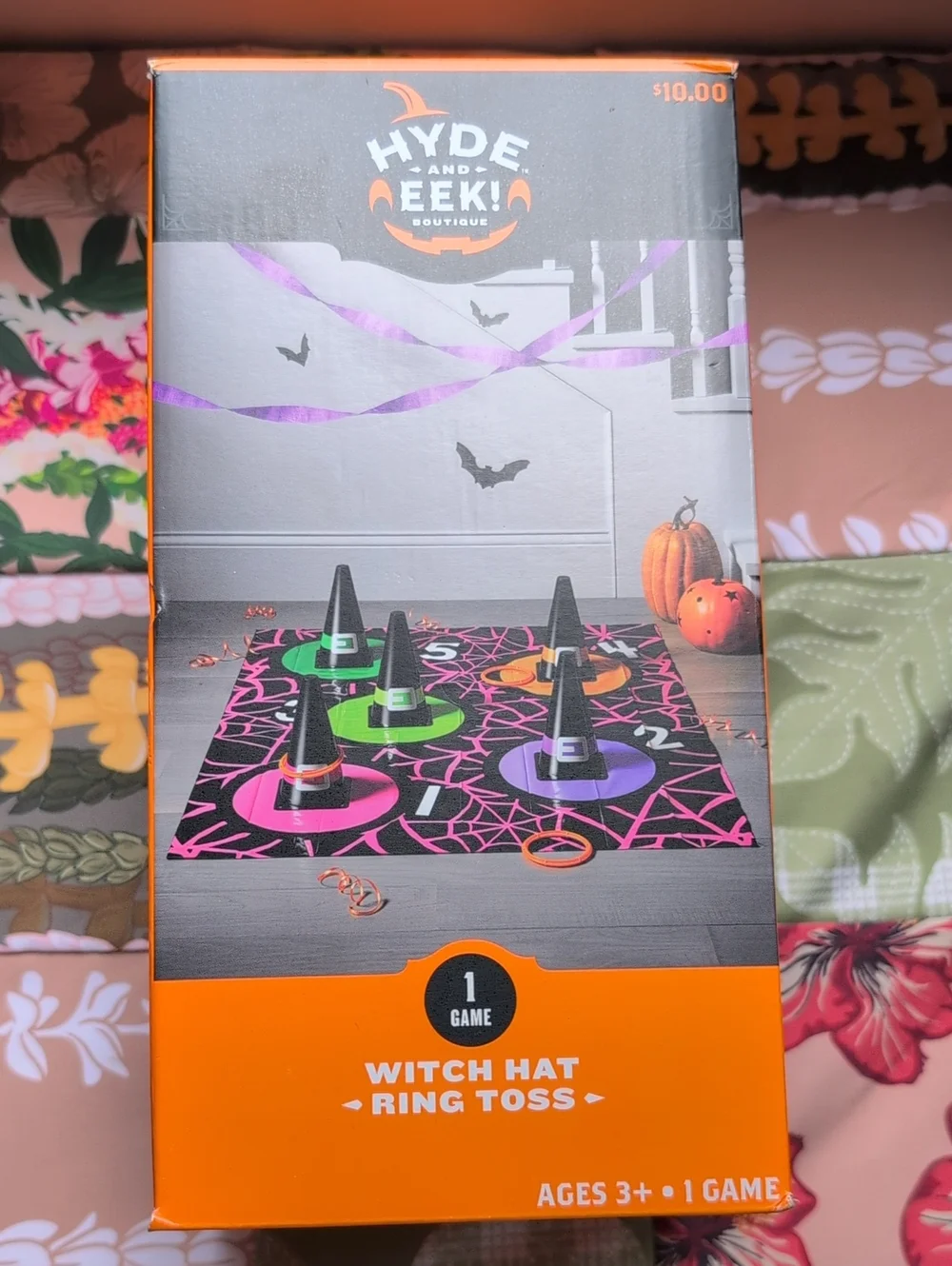 Target 2024 Witch Hat Ring Toss Game - Black, Purple, Green, Pink, Orange